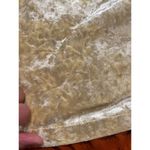 ZARA Mini Dress Crushed Velvet Yellow Slip Dress Style Womens Medium Photo 5