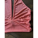 Rainbow Sandals Rainbow Y2K Peach Womens 1x Halter Top Babydoll Stretch Photo 3