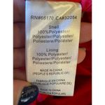 Hutch  Anthropologie Dress Women XS‎ Red Satin Bow Front Slip Midi NWT Party Photo 13