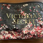 Victoria's Secret Black and Red Sequin Bag very clean and like new! Photo 3