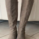 Marc Fisher EUC gray suede knee high boots 8 Photo 0