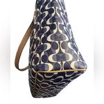 Coach Peyton Dream C Zip Top Tote silver, navy & tan Photo 6