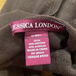 Jessica London  women’s brown mock neck sweater tank size 22/24 . Photo 3