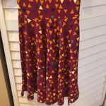 LuLaRoe New w/o tag  Nicole Dress Diamond Pyramid pattern Medium Photo 4