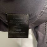 Black Swan NWT Faux Leather Jacket Perforated Detail Zip Up Gray Size M Photo 6