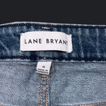 Lane Bryant Women’s Mid Rise Boyfriend Midi Distressed Denim Jeans Shorts Sz 16 Photo 2