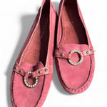 Giani Bernini Gianni Bini Averie faux suede studded slip-on loafers pink color variant 8.5 Photo 0