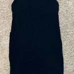 Motherhood  Maternity Ribbed Iconic Black Dress Photo 0