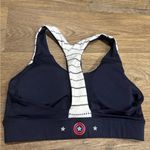 Her Universe Marvel by  Captain America Logo Sports Bra Women's Medium M w/ pads Photo 1