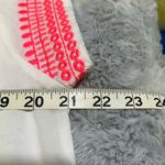 Solitaire  White Blouse with Pink Embroidery Photo 2