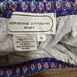Adrienne Vittadini  Sport Womens Skort Blue  Floral Stretch Pockets‎ Size Small Photo 2