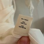 Stone Cold Fox  White Silk Lace Bridal Robe NWT Photo 4