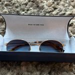 Warby Parker fisher polished gold sunglasses Photo 8
