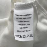 LARGE White Red Print Holiday Christmas Tree Long Sleeve Pullover Tee T Photo 10