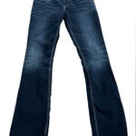 Silver Jeans  Suki‎ fluid denim size 28 dark wash embroidered Photo 0