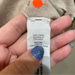 Madewell Wallace Neon Polka Dot Sweater Tan Orange Size XS Photo 5