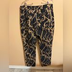 Ganni  Cutye Cropped Baroque-Print Straight Leg Jeans Photo 6
