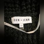 John + Jenn  Anthropologie green chunky knit oversized cardigan Photo 2