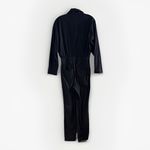 Pistola SELENA LONG SLEEVE PINCH WAIST BLACK CANVAS JUMPSUIT SZ XS REVOLVE Photo 7