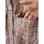 Avec Les Filles  Tweed Shacket Jacket Multicolor Women's Size Small Petite Photo 3