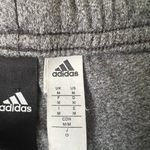 Adidas Vintage Joggers Sweatpants gray black striping Y2K Photo 5