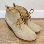Sperry  Suede Leather Top Sider Harlow Wedge Bootie Photo 3