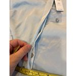 Anthropologie Hutch NEW Blue Satin Hidden Button Shirt XS Petite Photo 4