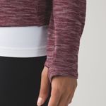 Lululemon  &go City Pullover Heathered Bordeaux Drama Rulu Size 4 Burgundy Red Photo 2