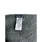Lucky Brand Long Gray Knit Fringe Unisex Scarf Photo 2