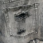 Free People We The Free Black Button Fly Denim Shorts Size 27 Photo 6