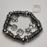 Lia Sophia  "Charmed" Cut Crystal Stretch Bracelet - NWT Photo 2