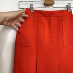 Hanifa Robyn Dress in Flame Red Two Piece Skirt Set Womens XS Orange Photo 12