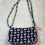 Vera Bradley Retired Pink Elephant Convertible Mini Crossbody Bag | Y2K Preppy Photo 7