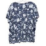 Lane Bryant Illusion Floral Blouse 22 Babydoll Lace Flutter Fairycore Boho Flowy Photo 3