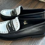 Sandro TWO-TONE STUDDED LOAFERS Photo 0