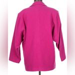 United Colors Of Benetton Vintage 80s 90s  Hot Pink Blazer Jacket 44 approx sz 8 Photo 1