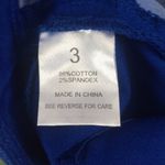 NWT Blue Cotton Spandex Blend Short Shorts Size undefined Photo 5