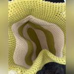 Knit Cream And Green Bag Photo 1