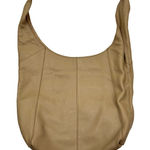 Lucky Brand  Leather Hobo Bag Patti Shoulder Bag Beige Everyday Casual Purse Photo 0