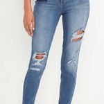 Old Navy Rockstar Extra High Rise Super Skinny Medium Wash Stretch Jean Size 14 Photo 5