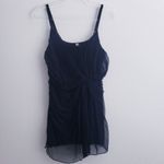 Bailey 44 Sheer Lined Adjustable Tank Top Blouse Photo 1