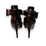 Rock & Republic Black Stiletto 5” Heel Sandals Criss Cross Ankle Strap Size 10M Photo 2