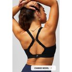 Fabletics New ALL DAY EVERY DAY LOW IMPACT BRA; BLACK, XL Photo 1