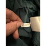 DKNY Pants size 6 The ESSEX Ankle Dark Teal Waist Tie Stretch Career Photo 6