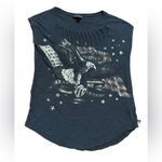 Rock & Republic Distressed Graphic Eagle Tee Edgy Vintage Grunge Y2K Top Sz S Photo 8