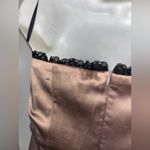 Bebe 2B  Brown Satin strapless Dress small Photo 4