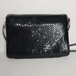 Whiting & Davis  Black Metal Mesh‎ Crossbody Shoulder Bag Purse Photo 1