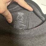 Nirvana  Womens T- Shirt Reprint Gray Grunge Front‎ Hit Technicolor Wash Smiley L Photo 4