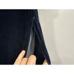 Cut Loose Blue Velvet Dress Tunic Short Sleeve Medium M Photo 4