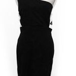 City Triangles NWT One Shoulder Asymmetrical Black Dress Cutout Photo 0